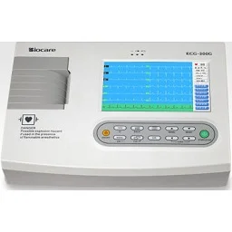 Digital Three Channel ECG Machine