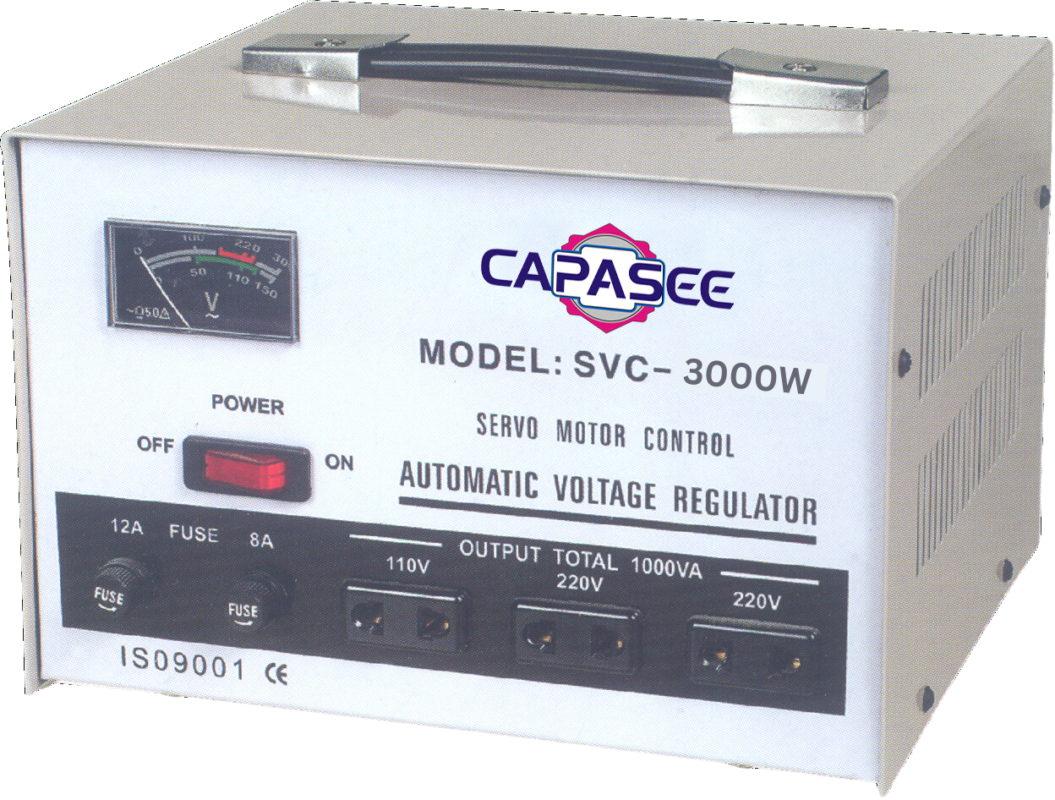 Single Phase SVC - 3000W Stabilizer