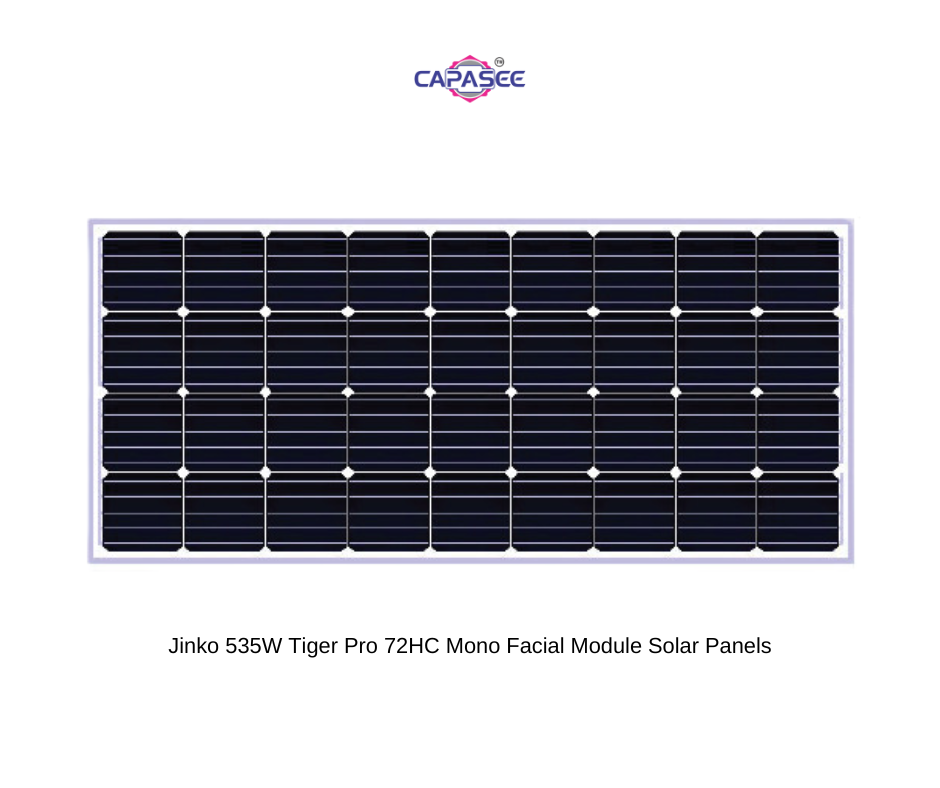 Jinko 535W Tiger Pro 72HC Mono Facial Module Solar Panels