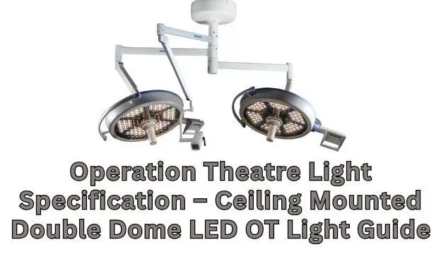 Operation Theatre Light Specification