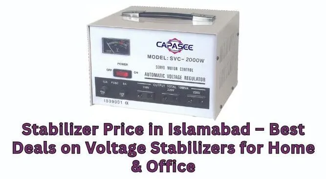 Stabilizer Price in Islamabad