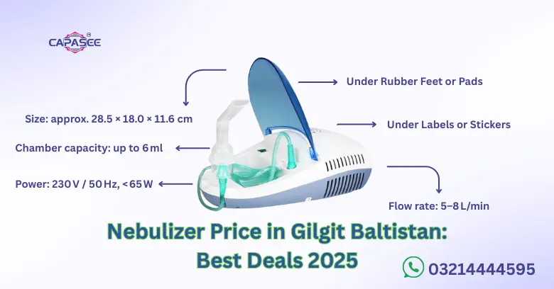 Nebulizer Price in Gilgit Baltistan