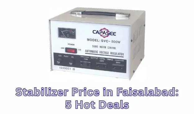 Stabilizer Price in Faisalabad