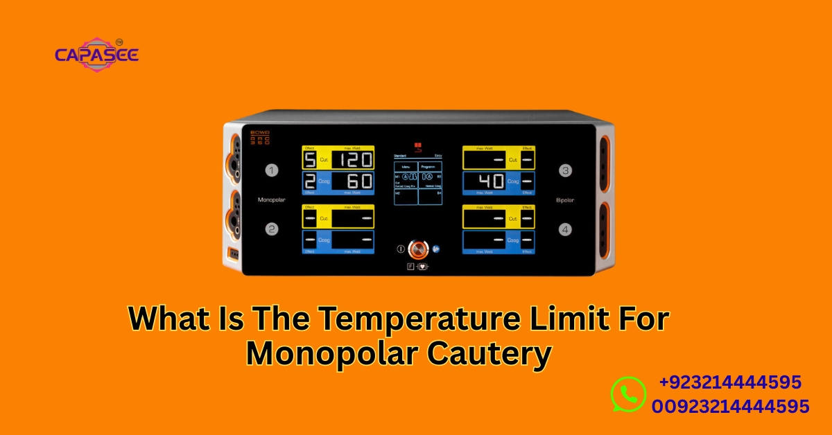 Temperature Limit For Monopolar Cautery