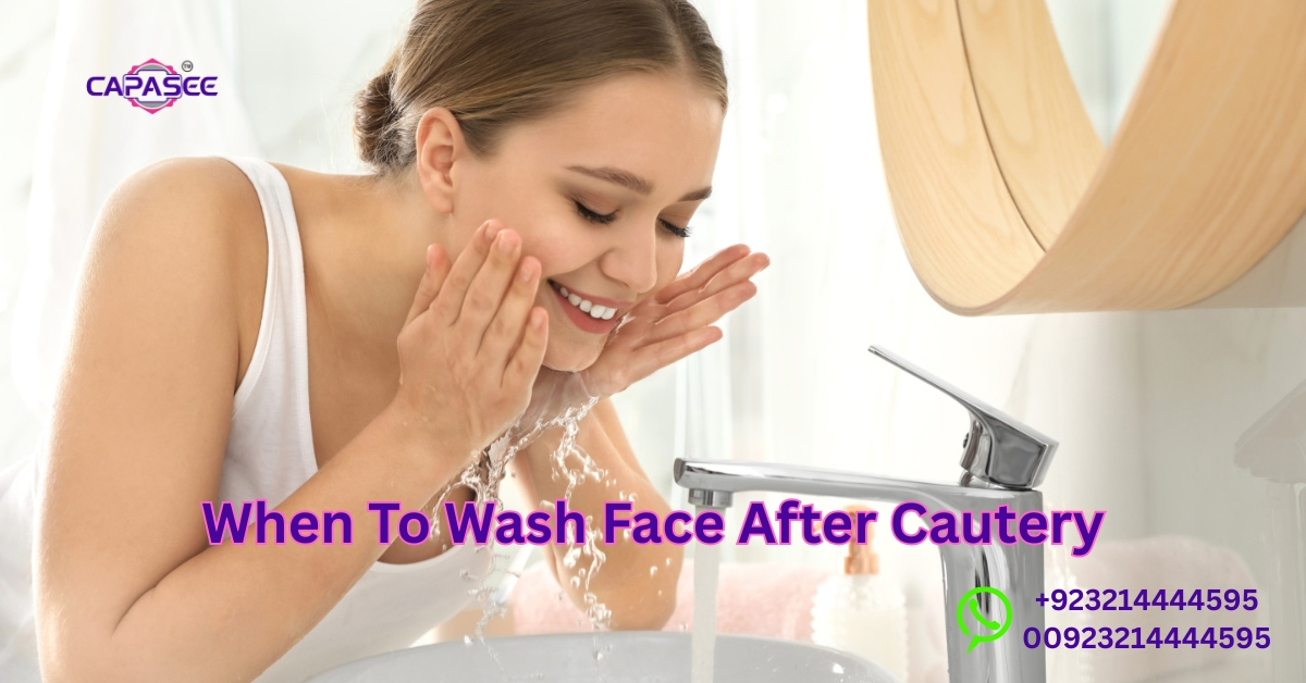Wash Face After Cautery