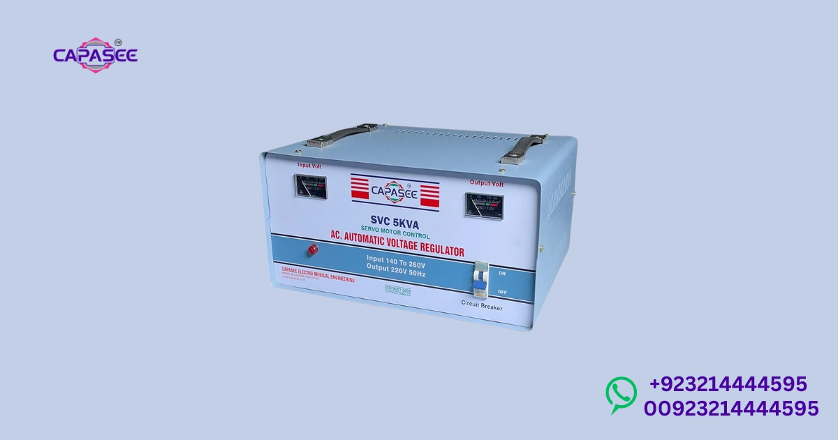 Stabilizer for AC 1.5 Ton Price in Pakistan by Capasee Electro Medical Engineering