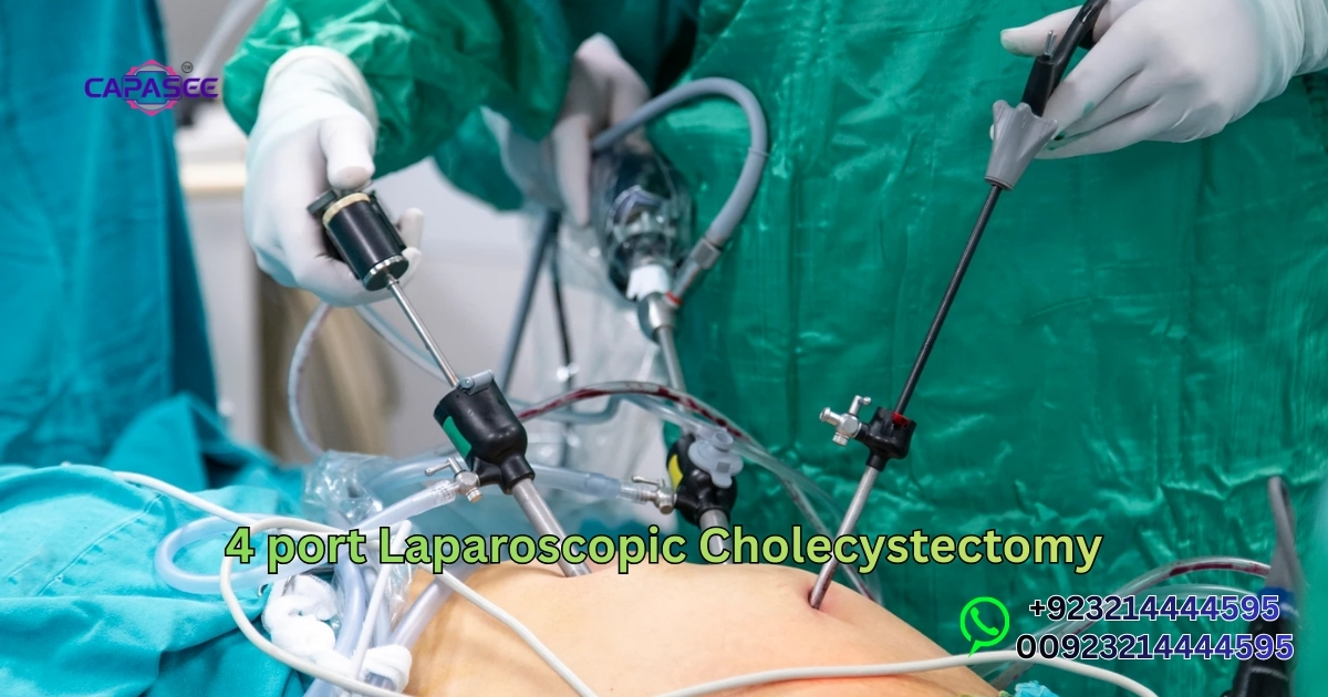 4 port Laparoscopic Cholecystectomy
