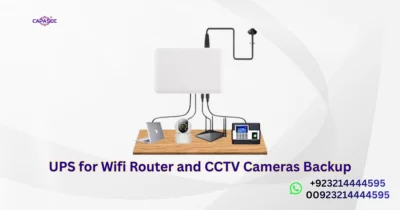 UPS for Wifi Router and CCTV Cameras Backup