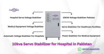 10kva Servo Stabilizer for Hospital in Pakistan