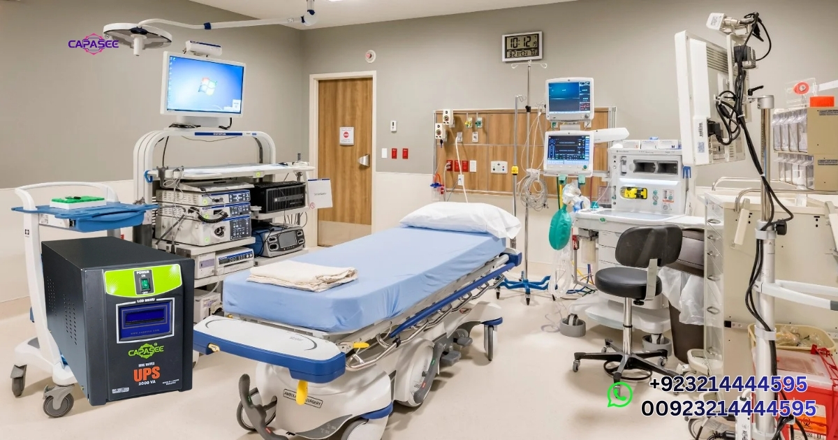 Critical Hospital Areas That Require UPS Power in Pakistan