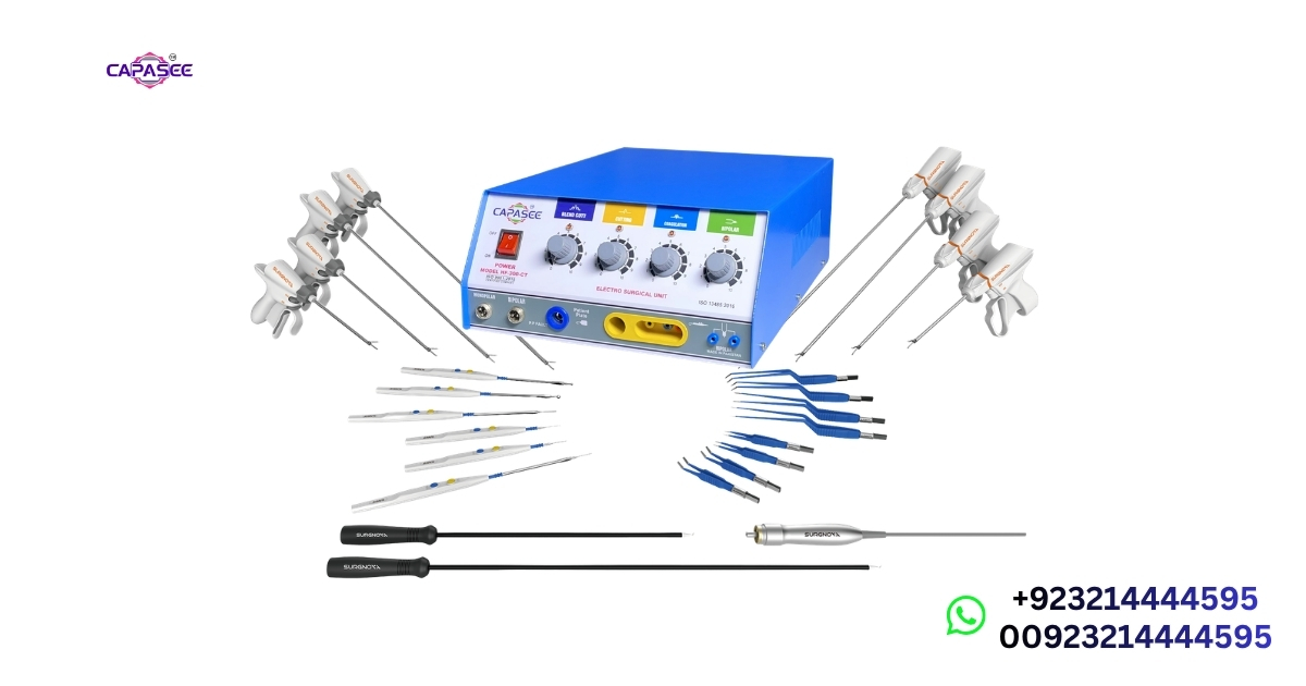 types of electrosurgical unit accessories available at capasee electro medical engineering