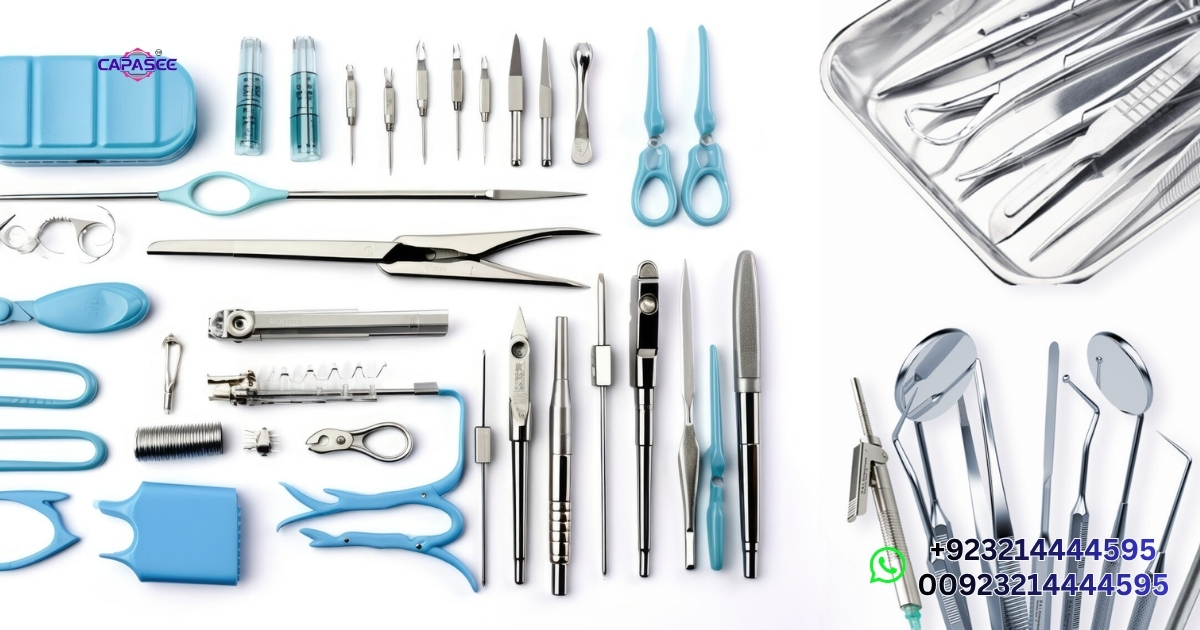 which dental surgical instruments are essential for dental clinics in pakistan?